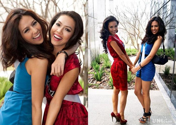 2 nàng hậu Việt bị bạn cùng phòng Thái Lan chơi xấu-2