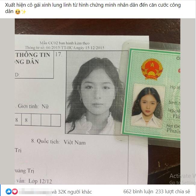 Hot girl Về Nhà Đi Con gây sốt với ảnh làm căn cước công dân-1