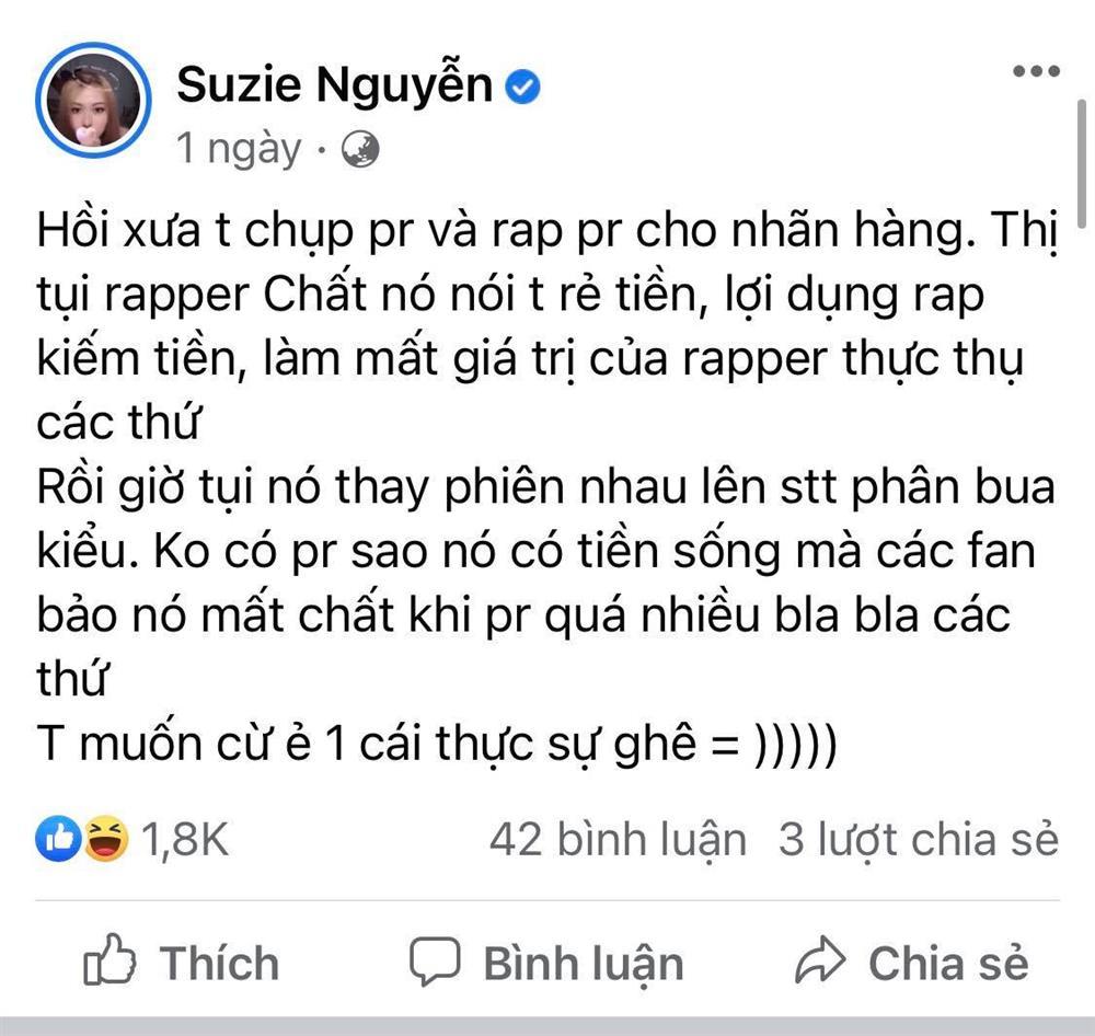 Giữa lùm xùm tan vỡ của Đạt G, 1 nữ rapper tố anh sống lỗi, chỉ được cái mác-3