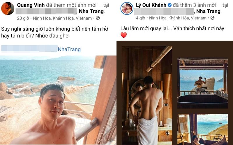Quang Vinh - Lý Quí Khánh cùng đi du lịch, chụp hình mát mẻ cho nhau?-4