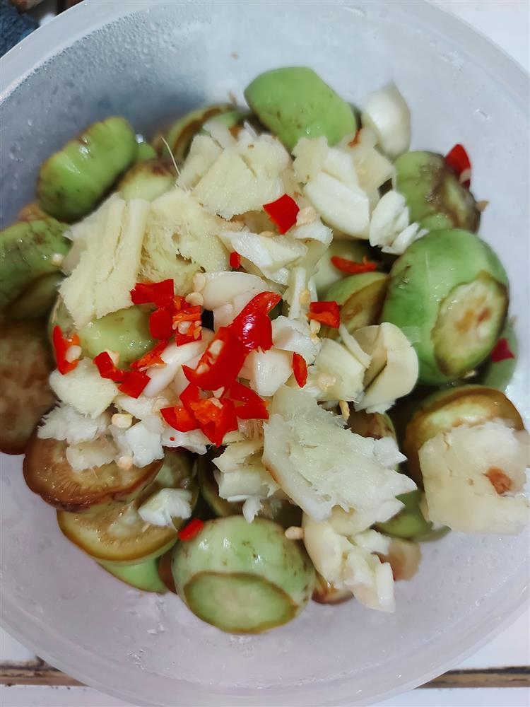 Học mẹ Sài Gòn làm cà pháo muối xổi giòn ngon đưa cơm ngày hè-5