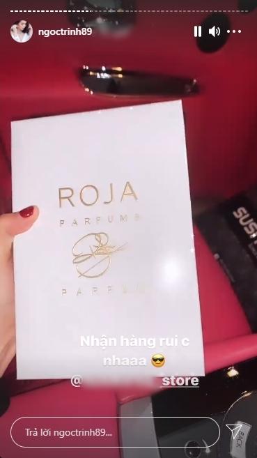 Ngọc Trinh định đấu với Trấn Thành hay gì: Mua nước hoa mà một lần cả trăm triệu?-2