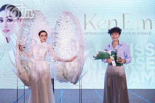 Khánh Vân và Quốc phục MU bị chê thô, đơn điệu, như hàng trên mạng và thực tế-1