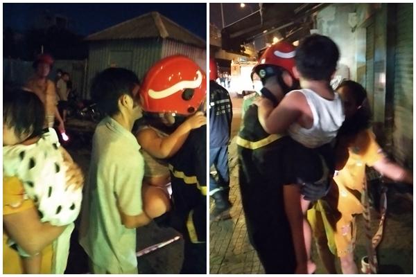 Dân nháo nhào tháo chạy khi cháy cầu thang bộ tầng 14 chung cư-4