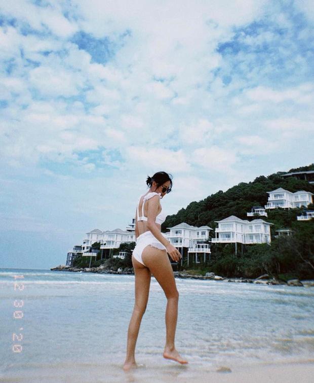 Văn Mai Hương khoe body khét nhưng nhìn bộ bikini hồng sến lại phải trừ điểm-4