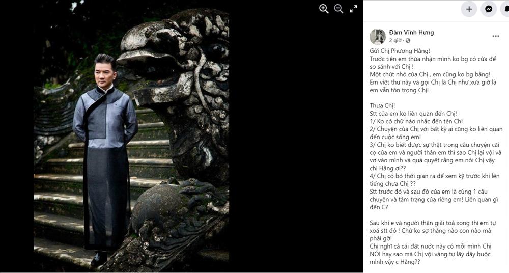 Đàm Vĩnh Hưng đáp trả bà Phương Hằng: Khinh người nghèo hơn, chắc chị xứng đáng?-3