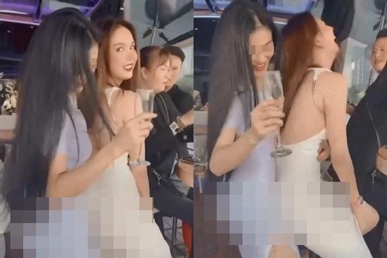 Ngọc Trinh bị 'ném đá' với clip gợi dục cùng bạn thân