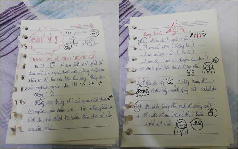 Sợ bạn trai bỏ bê... đàn cá cảnh, cô gái gửi tối hậu thư nhắc khéo-1