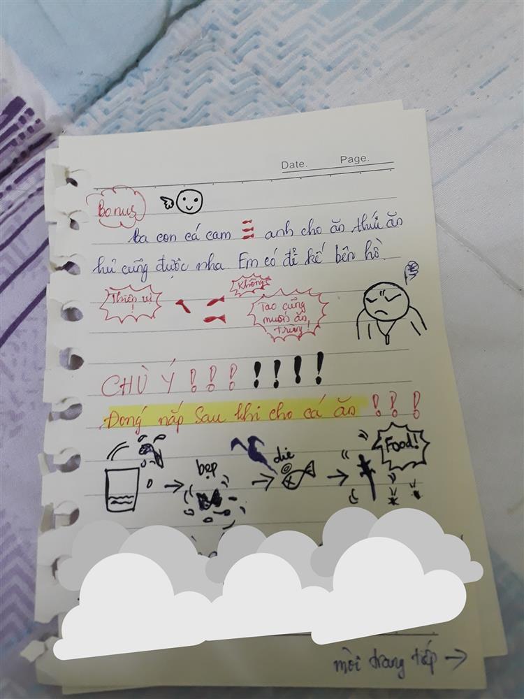 Sợ bạn trai bỏ bê... đàn cá cảnh, cô gái gửi tối hậu thư nhắc khéo-2