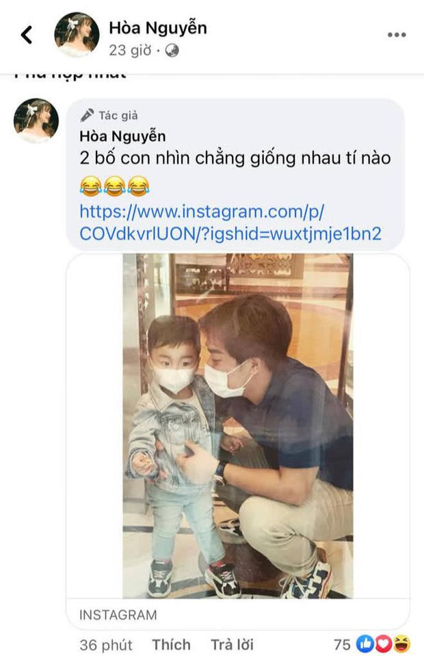 Hòa Minzy nhớ nhung khoe ảnh chồng con nhưng lại phán luôn một câu giả trân-3