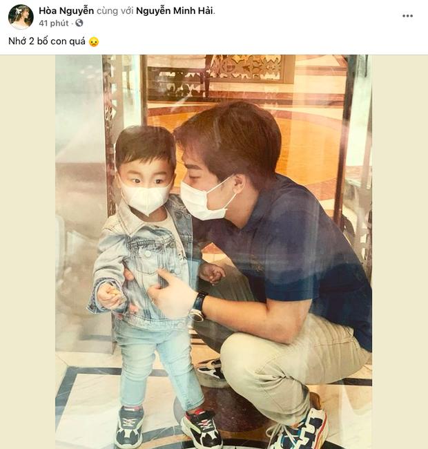 Hòa Minzy nhớ nhung khoe ảnh chồng con nhưng lại phán luôn một câu giả trân-1