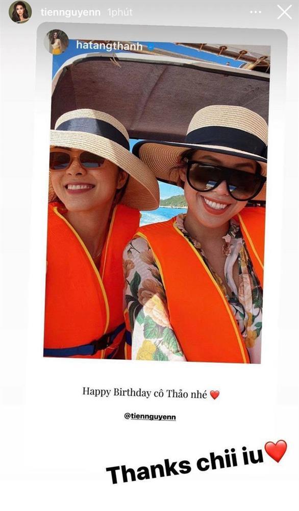 Tăng Thanh Hà chúc mừng sinh nhật em chồng Tiên Nguyễn mà nhìn ảnh lại ngỡ chị em ruột-1