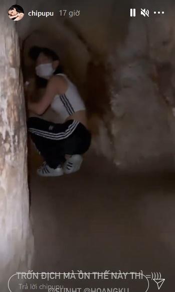 Bị chỉ trích tạo dáng vô ý thức trên xe tăng, Chi Pu lập tức thanh minh-4