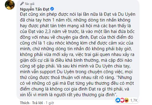 Đạt G bỏ Du Uyên vì tình cũ công khai coi thường bố mẹ người yêu?-4