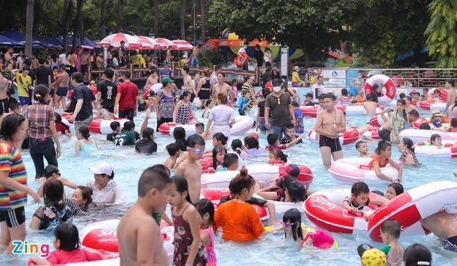 Tạm dừng hoạt động Công viên nước Đầm Sen-1