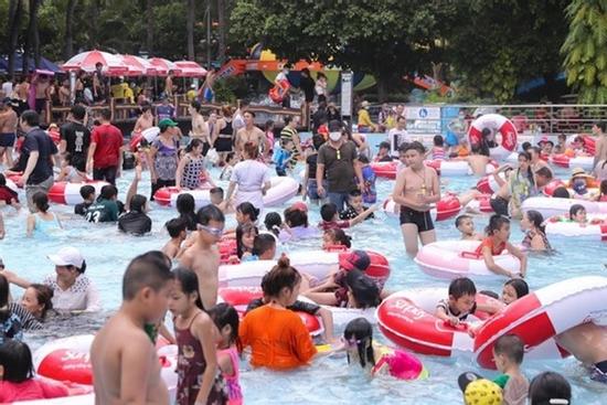 Tạm dừng hoạt động Công viên nước Đầm Sen