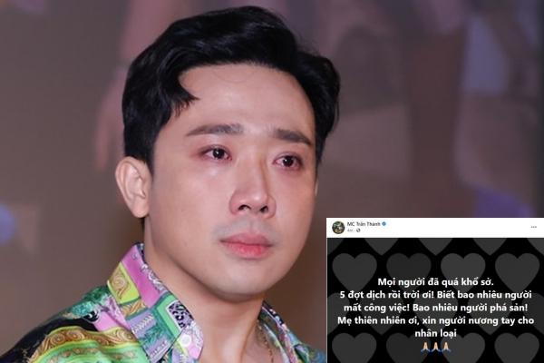 Trấn Thành đăng status gây tranh cãi về Covid-19