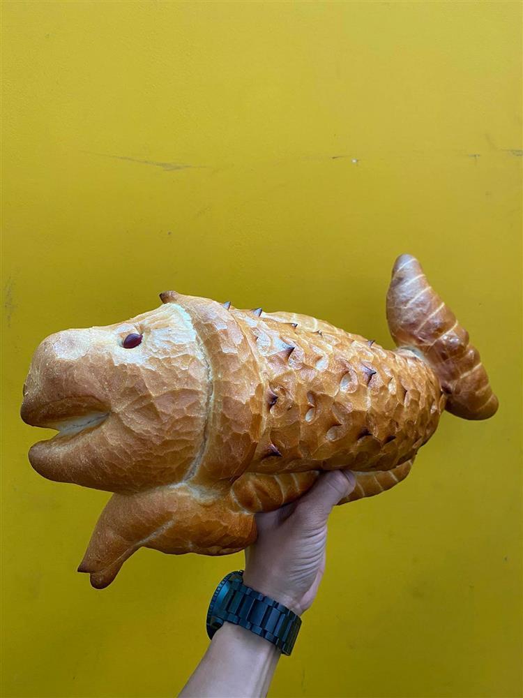 Xông xáo vào bếp làm bánh mì mà như tiên cá heo, ai nhìn xong cũng chỉ biết cười-1