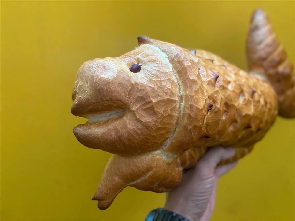 Xông xáo vào bếp làm bánh mì mà như tiên cá heo, ai nhìn xong cũng chỉ biết cười-2