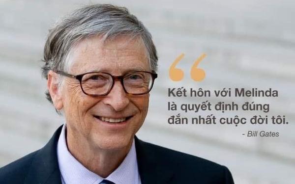 Đệ nhất ngôn tình Bill Gates: Kết hôn với Melinda là quyết định sáng suốt nhất đời tôi-1