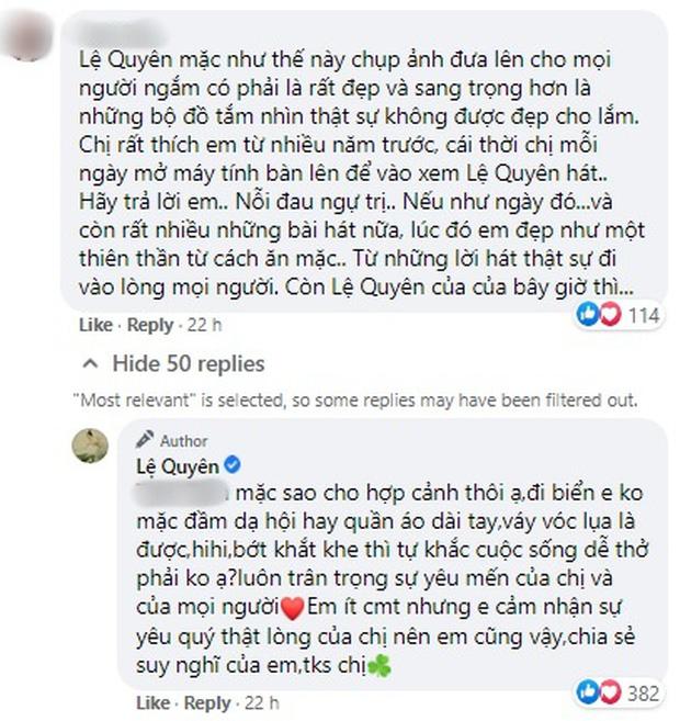 Bị ném đá khi diện bikini tí hon và đây là cách Lệ Quyên đáp trả-6