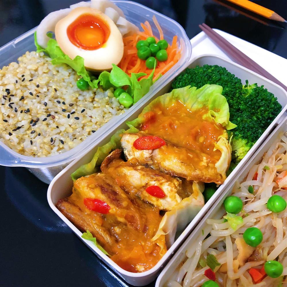 Những hộp cơm trưa đầy màu sắc của cô nàng nghiên cứu sinh tại Nhật-10