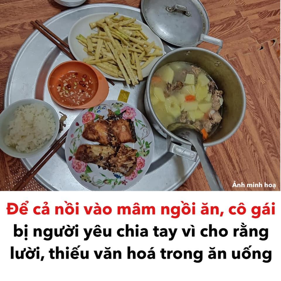 Ăn uống cả nồi, cô gái bị bạn trai chia tay, dân mạng nhanh tay gửi toàn bữa ăn ngon-1