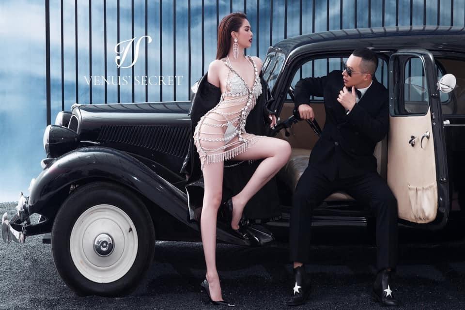 Cứ ở bên Vũ Khắc Tiệp, Ngọc Trinh lại thả dáng hư hỏng thế này-1