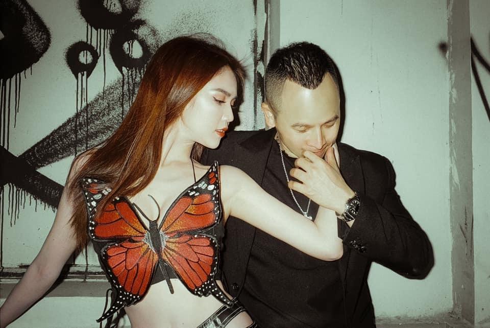 Cứ ở bên Vũ Khắc Tiệp, Ngọc Trinh lại thả dáng hư hỏng thế này-3