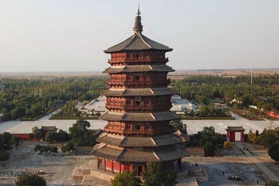 Ngôi đền gỗ cao nhất thế giới