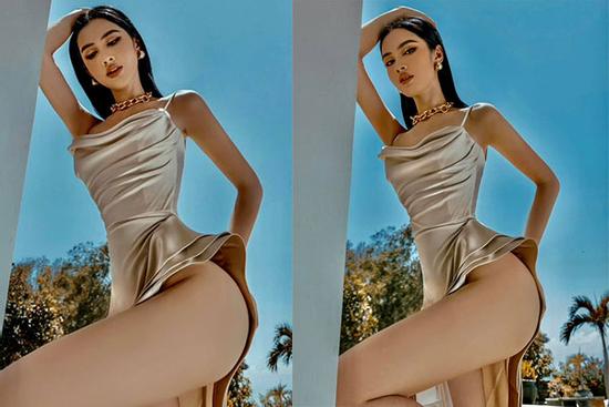 Bồ tin đồn đại gia Đức Huy lộ ảnh 'hớ hênh', dùng tay che tránh 'lộ hàng'