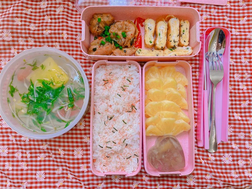 9x xinh đẹp khoe cơm hộp, ghim ngay thực đơn để khỏi nghĩ hôm nay ăn gì-7