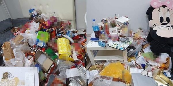 Ngán ngẩm gái đẹp để lộ nơi ở bừa bộn như bãi rác-6