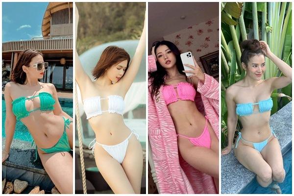 Đụng hàng chan chát: Nhã Phương lộ màn hình phẳng lép vế dàn mỹ nhân-6