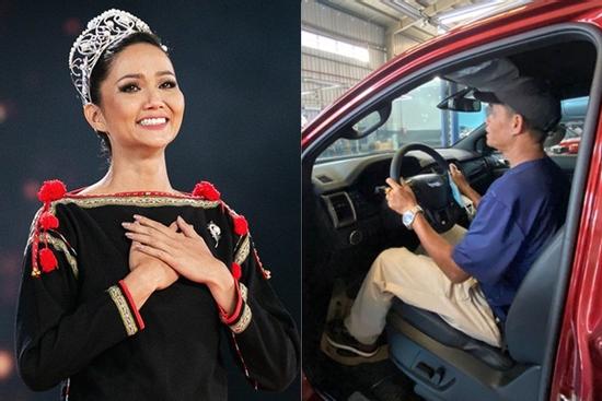 Bóc giá xế hộp H'Hen Niê tặng bố mẹ, tính nhanh cũng hơn 1 tỷ!