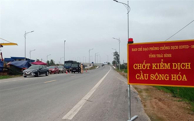 Thái Bình giãn cách xã hội toàn tỉnh theo Chỉ thị 15 từ trưa nay-1