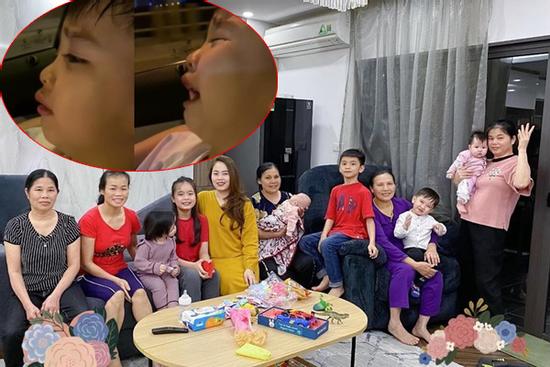 Con trai Hằng 'Túi' khóc nức nở đòi về quê chăn bò với giúp việc