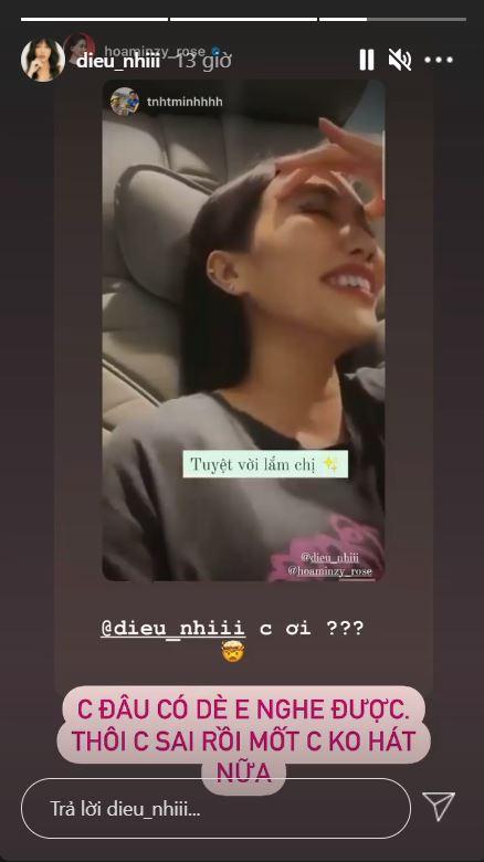 Diệu Nhi tự ái tuyên bố nghỉ hát sau lời nhận xét của Hòa Minzy-2