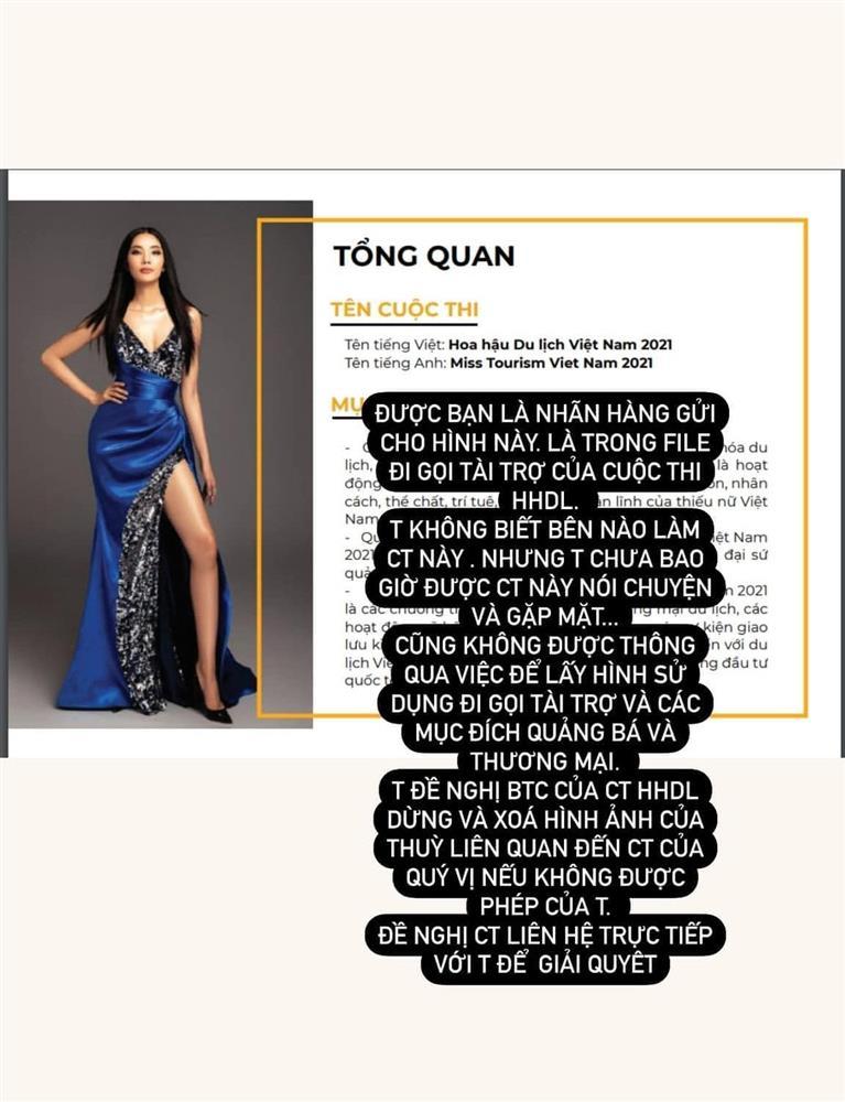 Hoàng Thùy tố cáo cuộc thi Hoa hậu Du lịch Việt Nam 2021-1