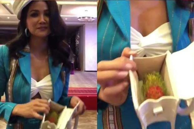 Sao Việt dùng túi hiệu: HHen Niê đựng chôm chôm, Mai Phương Thuý bày như hàng chợ-2