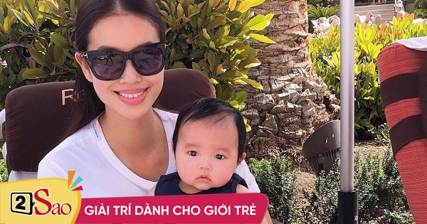 Ảnh hiếm con trai Phạm Hương lúc mới sinh