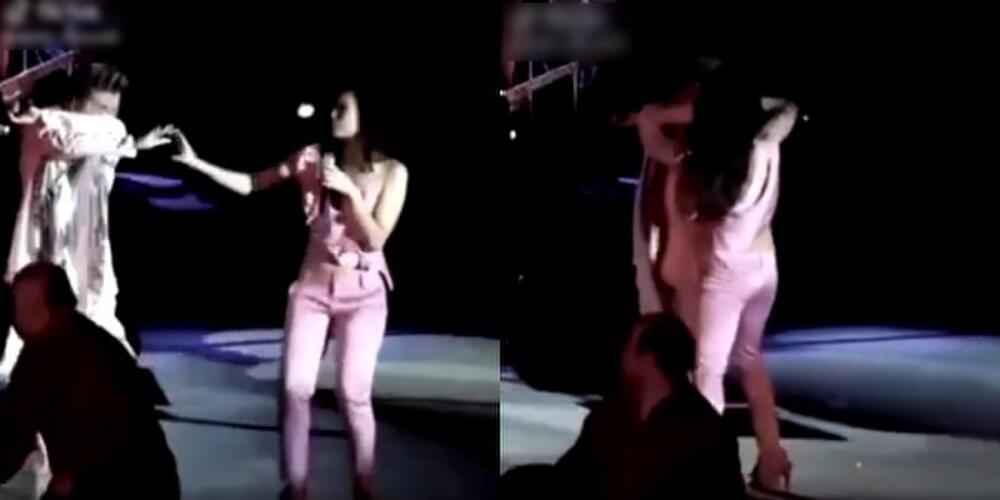 Clip Đàm Vĩnh Hưng bị xịt hơi cay trên sân khấu bất ngờ bị đào lại trên TikTok-2