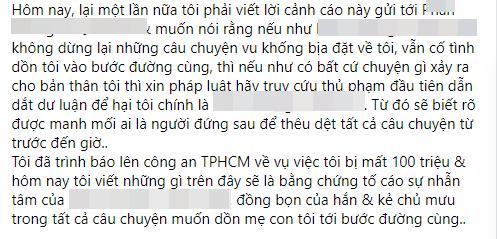 Bị nghi dựng chuyện mất 100 triệu, vợ hai Vân Quang Long nói gì?-4