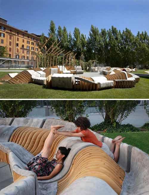 Các băng ghế thiết kế độc lạ khiến ai đi qua cũng lưỡng lự nên ngồi hay thôi-10