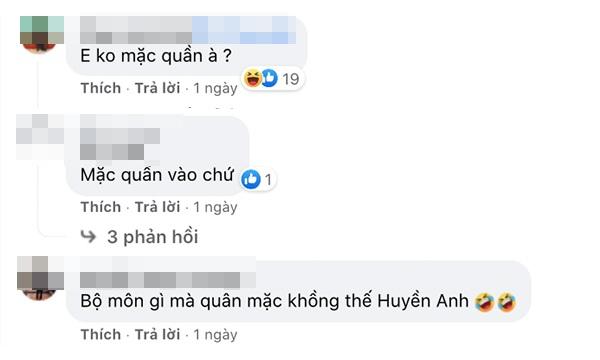Khoe ảnh lộ gần hết vòng 3, bà Tưng bị nhắn sốc: Mặc quần vào đi-3