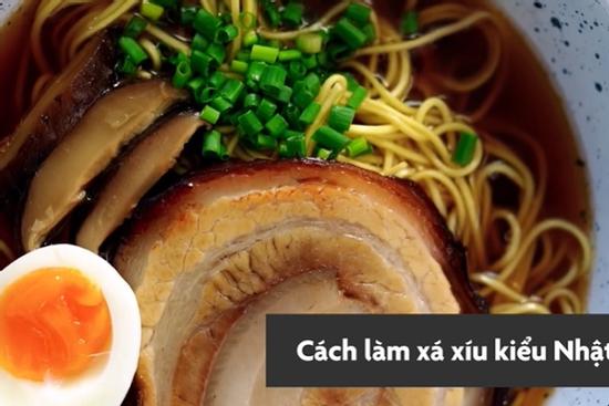 Cách làm thịt xá xíu kiểu Nhật