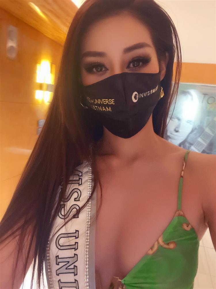 Đối thủ mạnh bậc nhất Miss Universe 2020 trầm trồ vì Khánh Vân-3