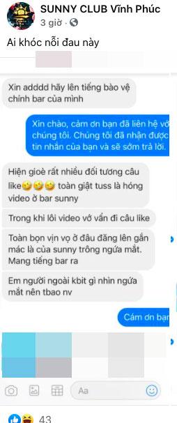 Sự thật về clip nhân viên bar Sunny Vĩnh Phúc thác loạn với khách-2