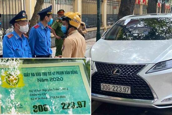 Lái xe Lexus thách thức 'biết xe này của ai không' tường trình gì tại công an?