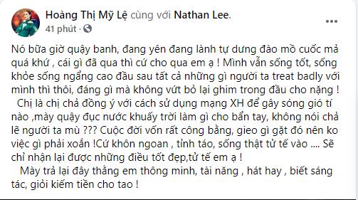 Nathan Lee tuyên chiến Thu Minh, Mỹ Lệ: Tự dưng đào mồ quá khứ-3